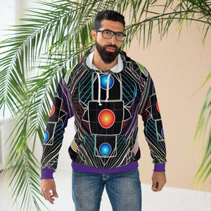 Open image in slideshow, L.s.D | Unisex Pullover Hoodies w/ Chakra  Geometric Design
