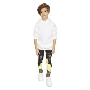 Open image in slideshow, Live Source Divine® Unisex Neutral Full-Length Leggings
