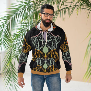 Open image in slideshow, L.s.D Unisex Pullover Hoodies w/ Chakra  Geometric Design
