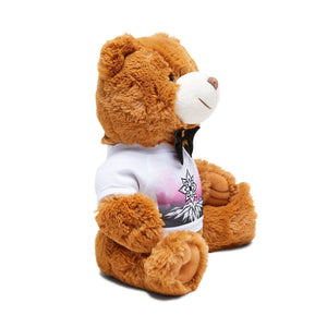 **Live Source Divine Positive Quote Teddy Bear with Custom T-Shirt | Adorable Gift**