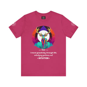 Open image in slideshow, Colorful Deer Intuition Graphic Tee
