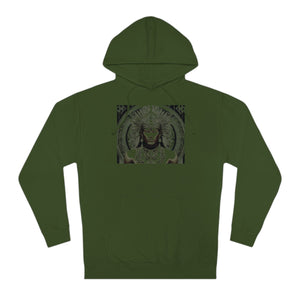 Open image in slideshow, Ancestral Headdress Hoodie | Native American Art | Eco-Friendly Fabric

