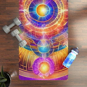 Open image in slideshow, Live Source Divine® Ajna-Inspired Eco-Friendly Yoga Mat
