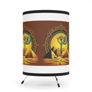 L.S.D Live Source Divine Tripod Lamp | High-Resolution Printed Shade