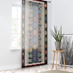 Live Source Divine® Chakra & Mandela Pattern Window Curtains