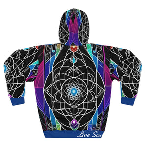 L.s.D Unisex Pullover Hoodies w/ Chakra  Geometric Designs