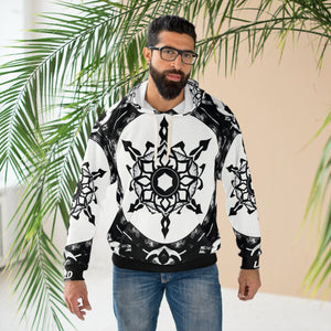 Open image in slideshow, L.s.D | Unisex Pullover Hoodies w/ Chakra  Geometric Designs
