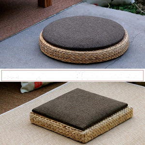Open image in slideshow, Futon Cushion Japanese Style Meditation Cushion
