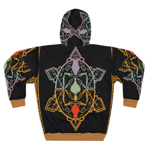 L.s.D Unisex Pullover Hoodies w/ Chakra  Geometric Design