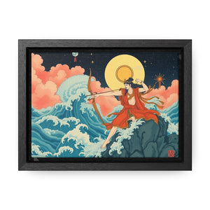 Open image in slideshow, **“*(L.s.D)* Live Source Divine Sagittarius, Pluto Japanese Gallery Canvas Wrap: Horizontal Frame”**
