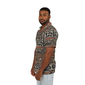 Live Source Divine® Geometric & Egyptian Print Pullover Hoodie – “Art Meets Comfort”