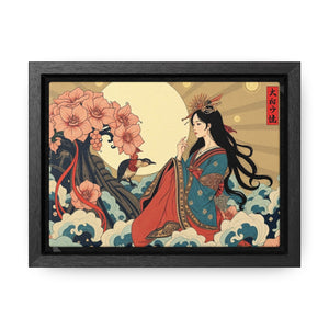 Open image in slideshow, Live Source Divine Japanese Style Hamasda Arika Canvas Wrap: Elegant Gallery Wall Art
