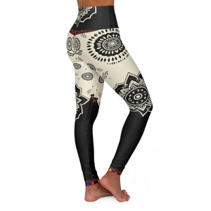 L.S.D Live Source Divine® High-Waisted Women’s Yoga Leggings | Customizable Comfort & Style