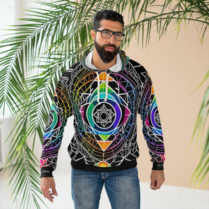 Open image in slideshow, L.s.D | Unisex Pullover Hoodies w/ Chakra  Geometric Design
