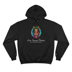 Open image in slideshow, **Divine Zodiac Collection: Unisex Sagittarius Champion Hoodie &amp; Sweatshirt**
