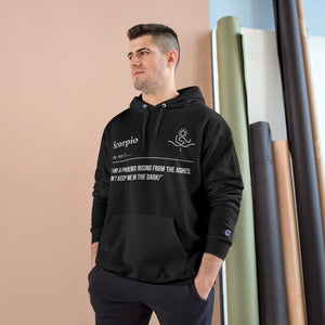 Open image in slideshow, Live Source Divine Zodiac’s Proclamation of I Am Personalized Champion Hooded Sweatshirt
