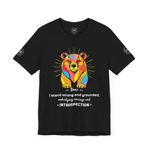 Open image in slideshow, Bear Courage Graphic Tee - Unisex Jersey

