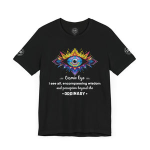Open image in slideshow, Cosmic Eye Psychedelic Graphic Tee

