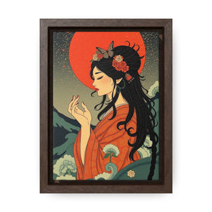 Open image in slideshow, L.s.D Live Source Divine. Japanese Hamasda Arika Canvas Wraps: Manifesting Your Reality**
