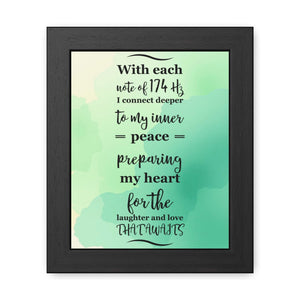 Open image in slideshow, Serene Framed Poster
