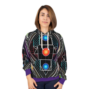 L.s.D | Unisex Pullover Hoodies w/ Chakra  Geometric Design