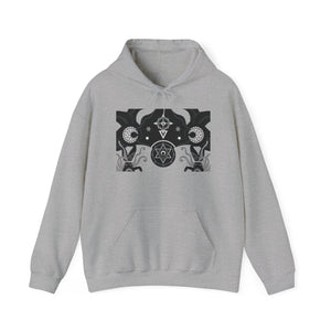 Open image in slideshow, **L.s.D Sagittarius Zodiac Hoodie - Exsotric Design by Live Source Divine**Unisex
