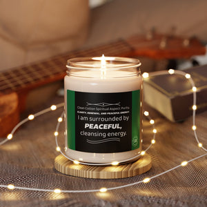 Open image in slideshow, Revitalizing Scented Soy Candle, My Mind and Spirit Are Refreshed, Mindfulness Gift, Aromatherapy, Home Decor, Relaxation
