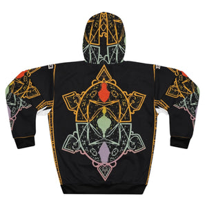 L.s.D | Unisex Pullover Hoodies w/ Chakra  Geometric Designs"