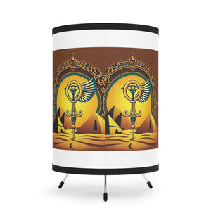 L.S.D Live Source Divine Tripod Lamp | High-Resolution Printed Shade