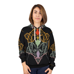 L.s.D | Unisex Pullover Hoodies w/ Chakra  Geometric Designs"