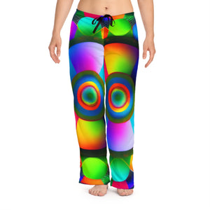 Open image in slideshow, Live Source Divine Pajama Bottoms - Chakra &amp; Celestial Lotus Motifs
