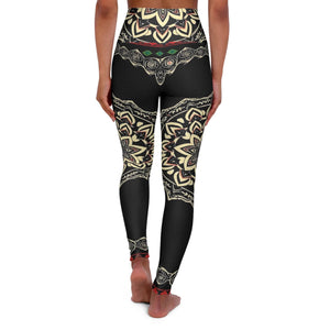 High Waisted Yoga Leggings (AOP)