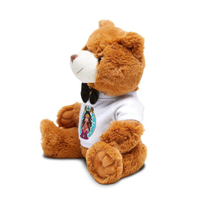 Live Source Divine Sagittarius Teddy Bear with Zodiac Print T-Shirt | Spiritual Gift