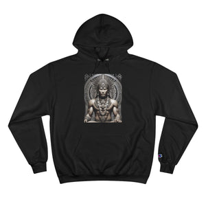 Open image in slideshow, Ancestral Headdress Champion Hoodie | Elegant Tribal Art | Eco-Friendly Fabric
