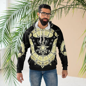 Open image in slideshow, L.s.D  Unisex Pullover Hoodies w/Chakra  Geometric Design
