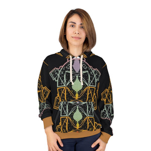 L.s.D Unisex Pullover Hoodies w/ Chakra  Geometric Design