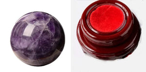 Open image in slideshow, Natural Amethyst Ball
